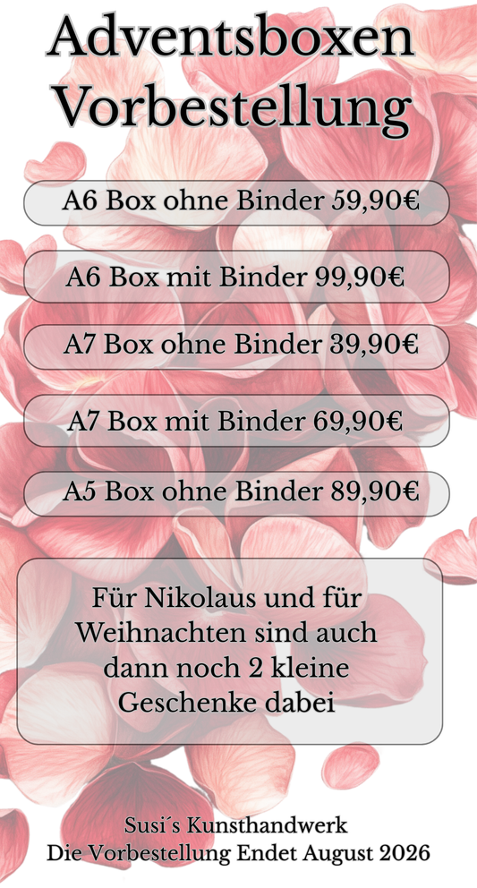 Adventsboxen Vorbestellung