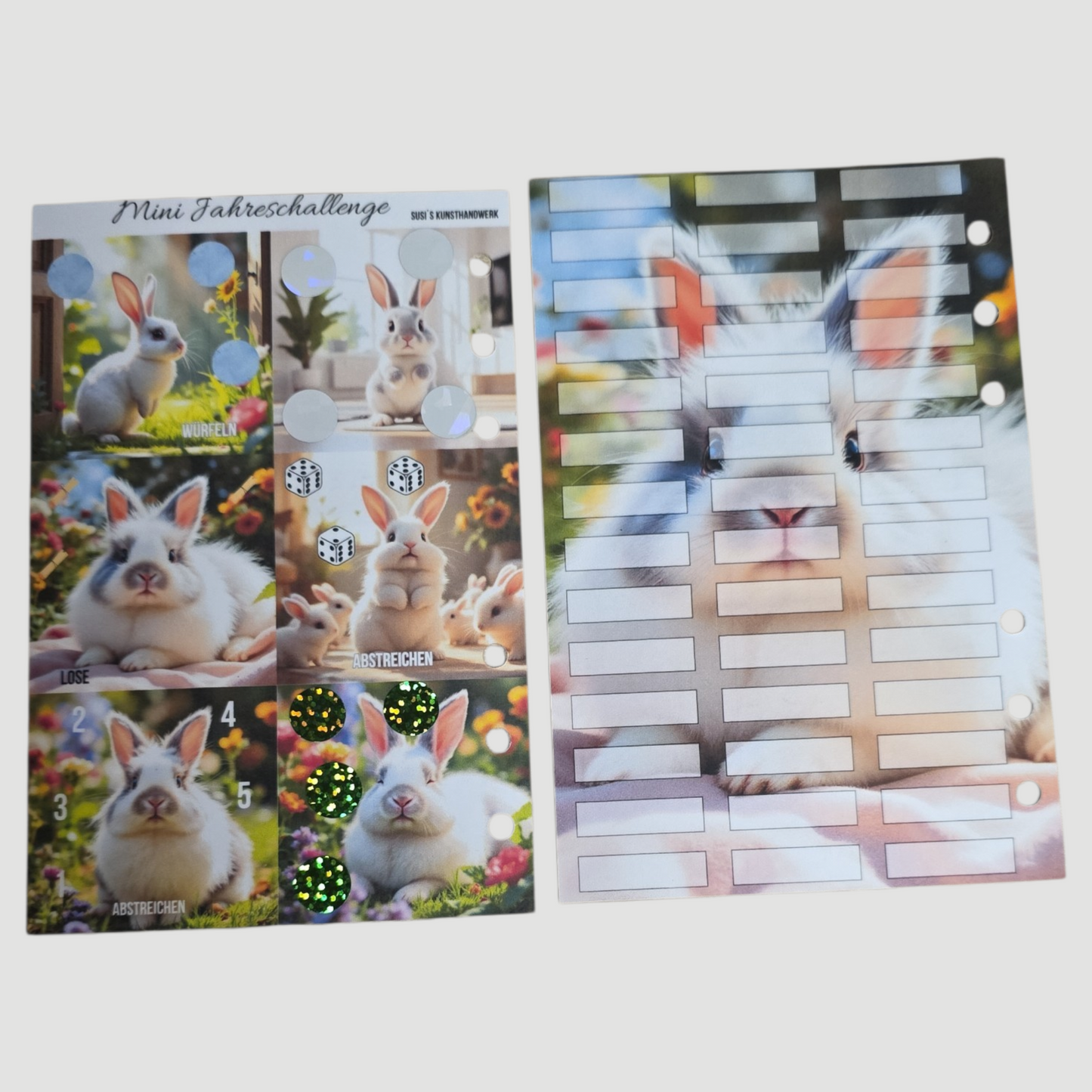 Hasen Mini Jahreschallenge